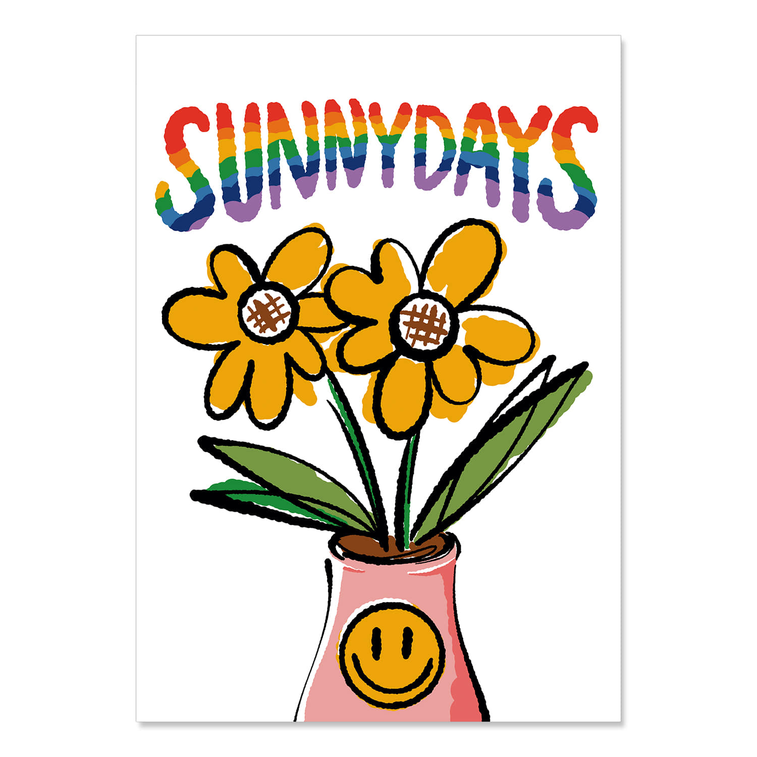 LILLO DOODLE SUNNY DAYS POSTER